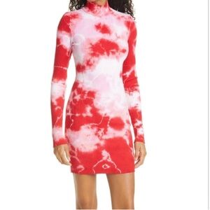 The Ibiza Tie Dye Long Sleeve Dress